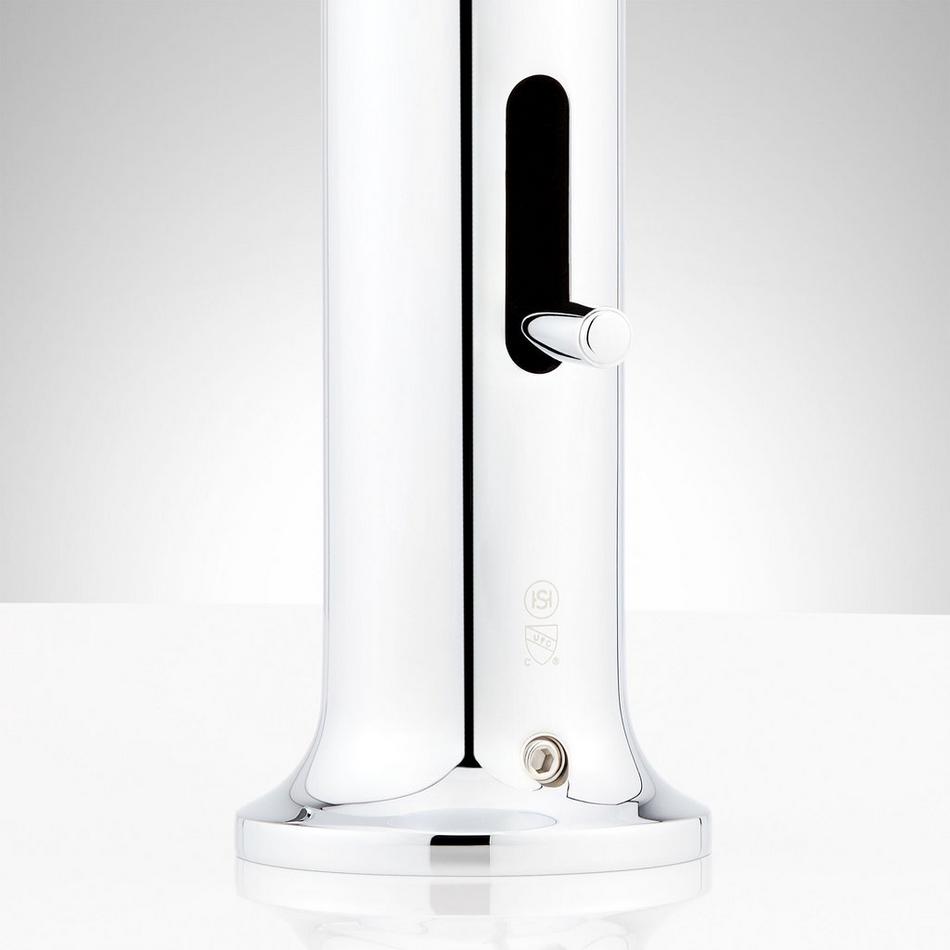 Berwyn 4-Hole Roman Tub Faucet and Hand Shower with Rough-In Valve - Chrome, , large image number 3