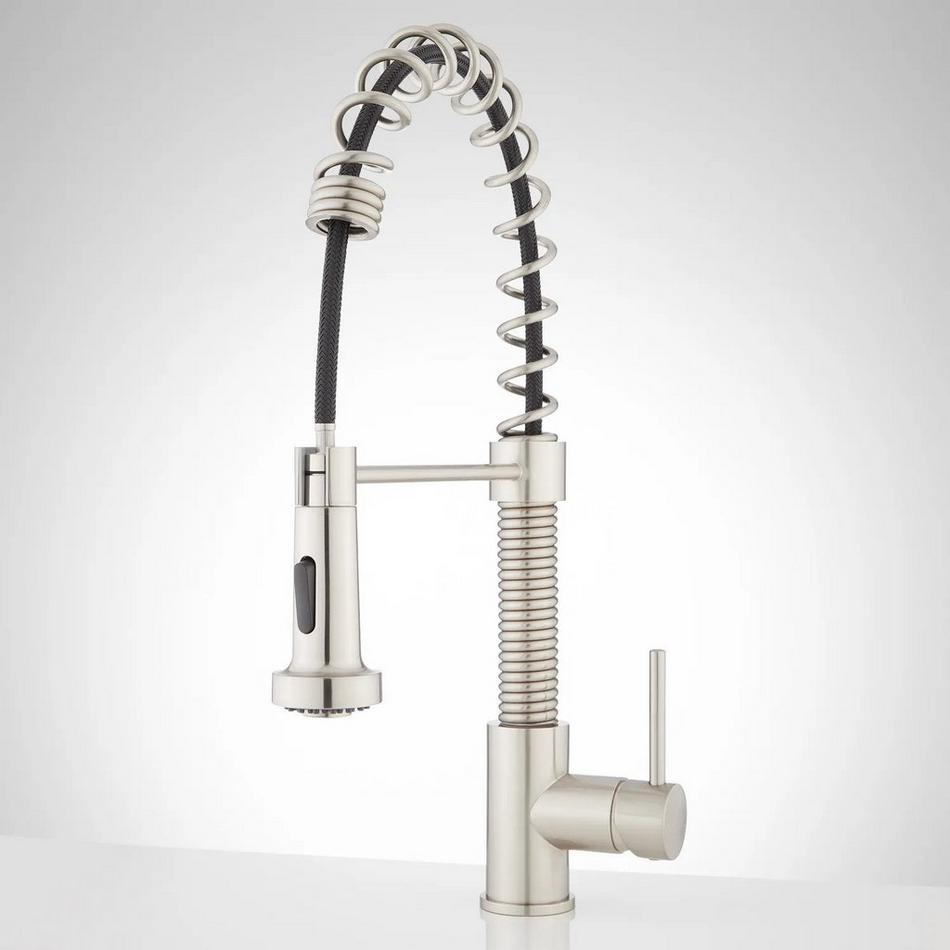 Cumberland Kitchen Faucet with Pull-Down Spring Spout - Brushed Nickel, , large image number 2