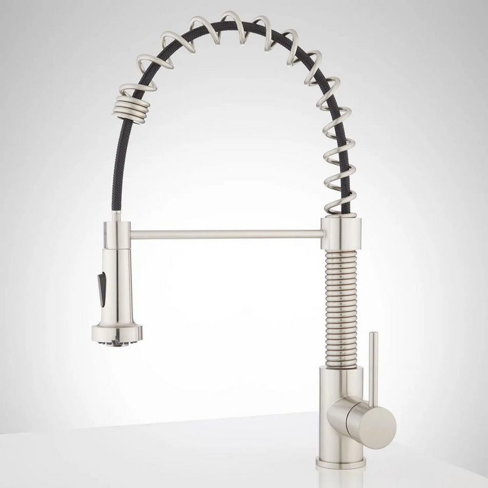 Cumberland Kitchen Faucet with Pull-Down Spring Spout - Brushed Nickel, , large image number 3