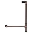 Extended Pop-Up Tub Drain - Swivel Head - Standard Overflow - 4-1/4" Threads - Oil Rubbed Bronze, , large image number 0