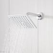 Riggs Square Shower Head With Standard Arm, , large image number 0