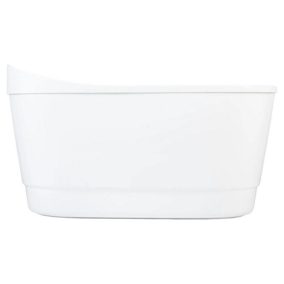 55" Emeigh Acrylic Freestanding Tub with Trim Kit, , large image number 1