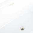 69" Desborough Acrylic Freestanding Double-Slipper Tub - Air Massage, , large image number 4