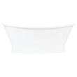 69" Desborough Acrylic Freestanding Double-Slipper Tub - Air Massage, , large image number 1