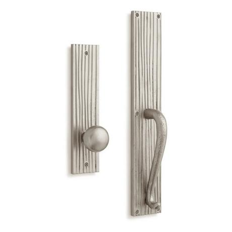 Shima Solid Brass Entrance Door Set with Round Knob - Dummy