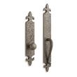 Cousteau Solid Bronze Dummy Entrance Door Set with Knob - Antique Pewter, , large image number 0