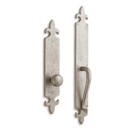 Cousteau Solid Brass Entrance Door Set with Knob - Dummy