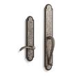 Marconi Solid Bronze Dummy Entrance Door Set with Lever Handle - Right Hand - Antique Pewter, , large image number 0