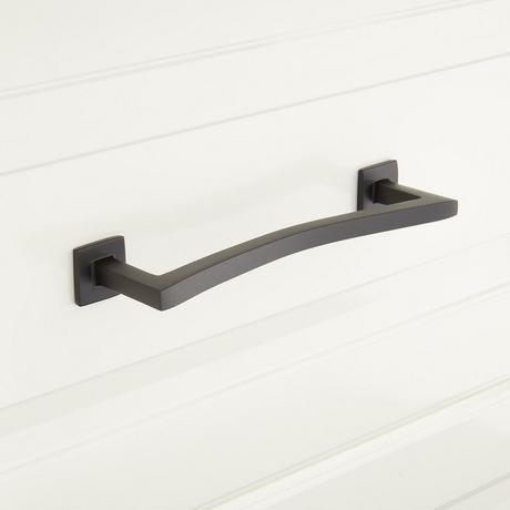 Arvo Solid Brass Contemporary Cabinet Pull