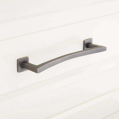 Arvo Solid Brass Contemporary Cabinet Pull