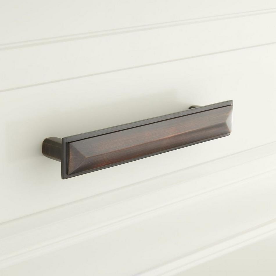 9" Bresnick Solid Brass Cabinet Pull - Antique Copper, , large image number 0