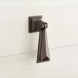 Bresnick Brass Drop-Handle Pendant Pull - Antique Copper, , large image number 0