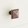 Bresnick Solid Brass Cabinet Knob - Antique Copper, , large image number 0