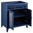 30" Thorton Mahogany Vanity for Undermount Sink - Bright Navy Blue, , large image number 2