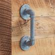 Gibson Iron Pipe Door Pull - Blue Patina, , large image number 0