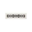 Yuri Brass Floor Register - Polished Nickel 2-1/4" x 10" (4" x 11-1/2" Overall), , large image number 0