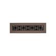 Kilby Brass Floor Register - Oil Rubbed Bronze 2-1/4" x 10"(4" x 11-1/2"Overall), , large image number 0