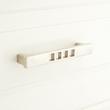 3-7/8" Bosset Solid Bronze Cabinet Pull - White Bronze, , large image number 0