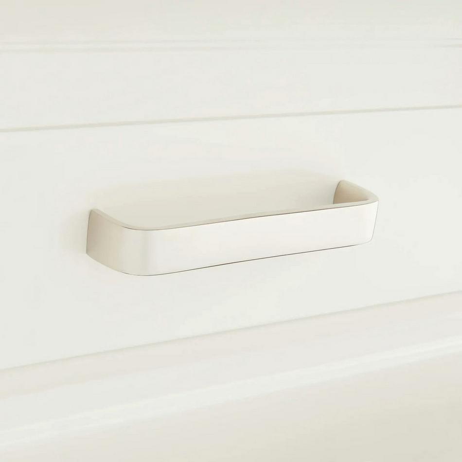 5" Selmier Solid Brass Cabinet Pull - Polished Nickel, , large image number 0