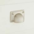 3-1/4" Abaco Brass Cup Pull - Brushed Nickel, , large image number 0