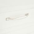 6-3/8" Kemling Solid Brass Cabinet Pull - Polished Nickel, , large image number 0
