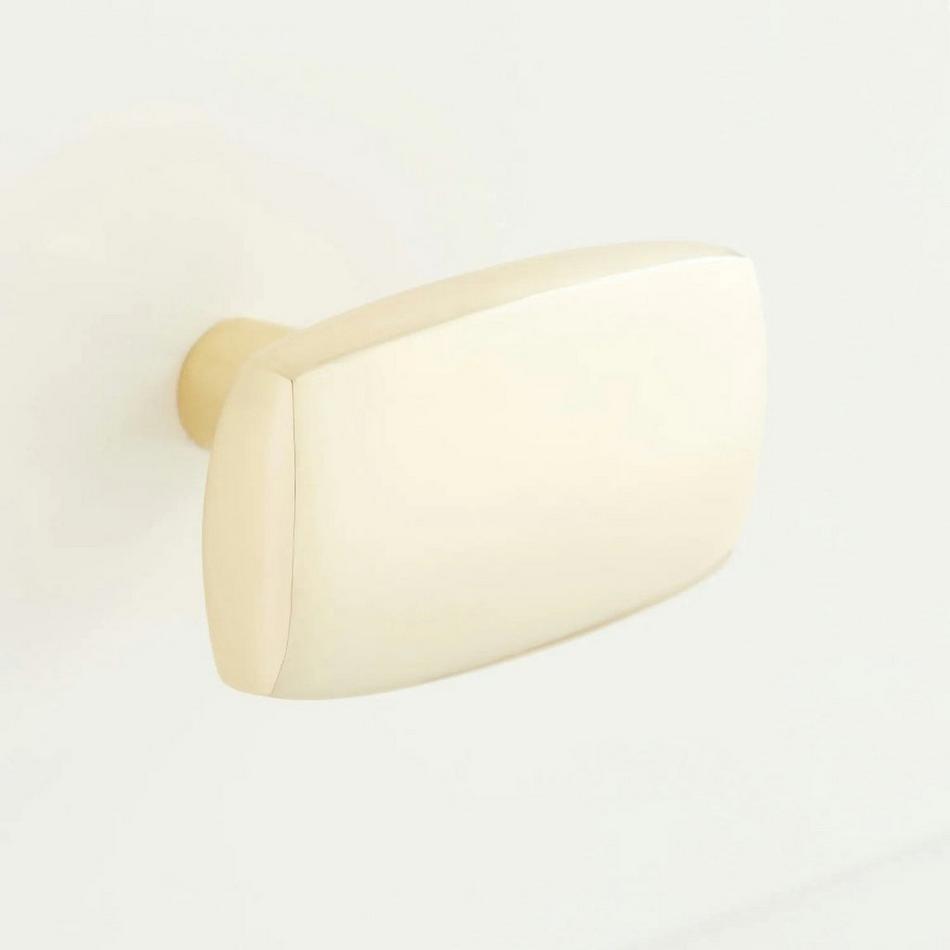 Avina Solid Brass Cabinet Knob - Polished Brass, , large image number 0
