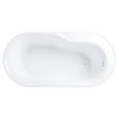 66" Barren Acrylic Freestanding Tub with Trim Kit, , large image number 2