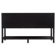 60" Robertson Double Console Vanity - Black - Vanity Cabinet Only, , large image number 1