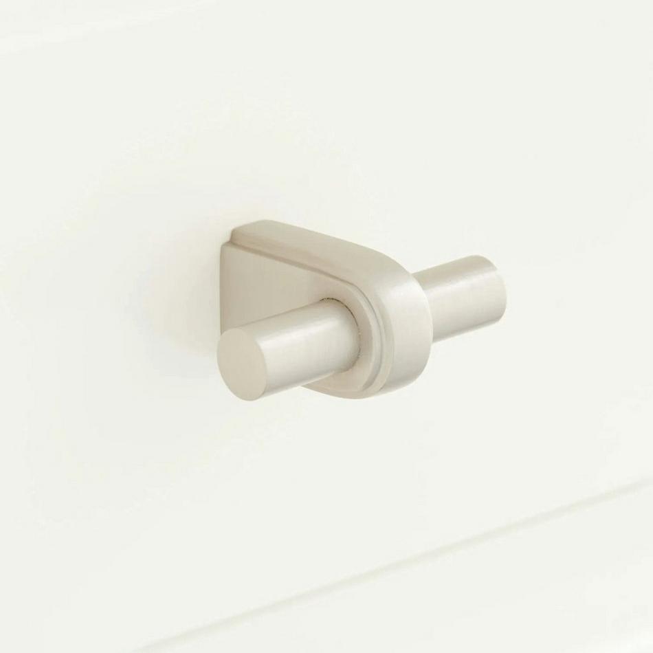 Imun Solid Brass Cabinet Knob - Brushed Nickel, , large image number 0