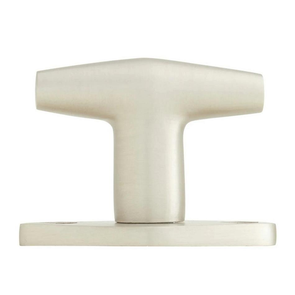 Lumi Solid Brass Cabinet Knob - Brushed Nickel, , large image number 1