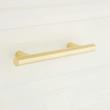 4" Khoit Solid Brass Cabinet Pull - Polished Brass, , large image number 0