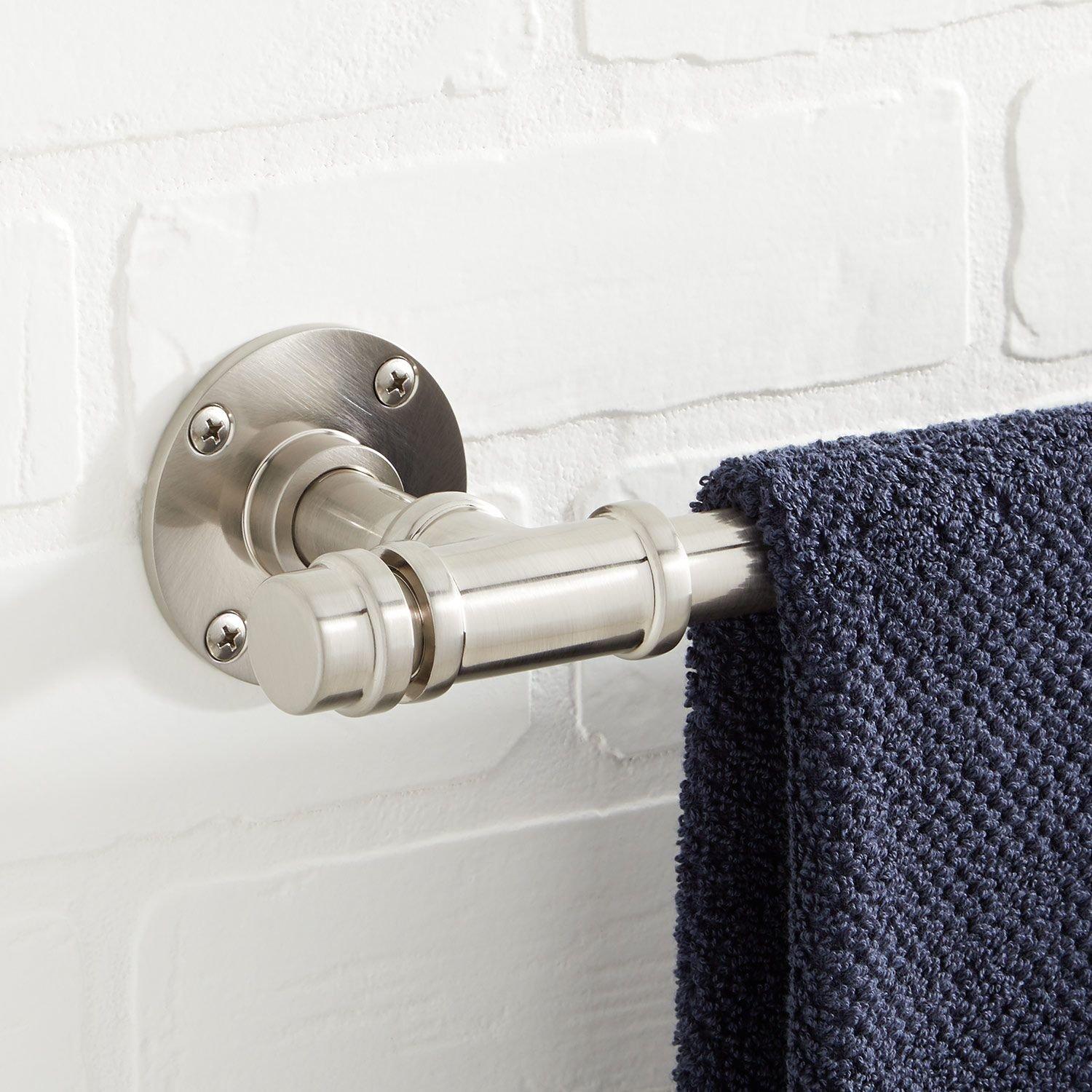 Pottery barn towel bars hot sale