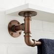 Watts Towel Bar with Shelf Brackets - Oil Rubbed Bronze, , large image number 2