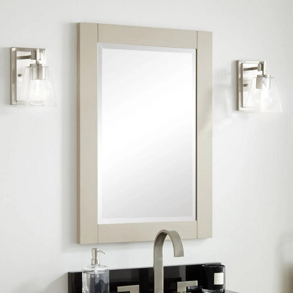 22" Fallbrook Vanity Mirror- Taupe, , large image number 0