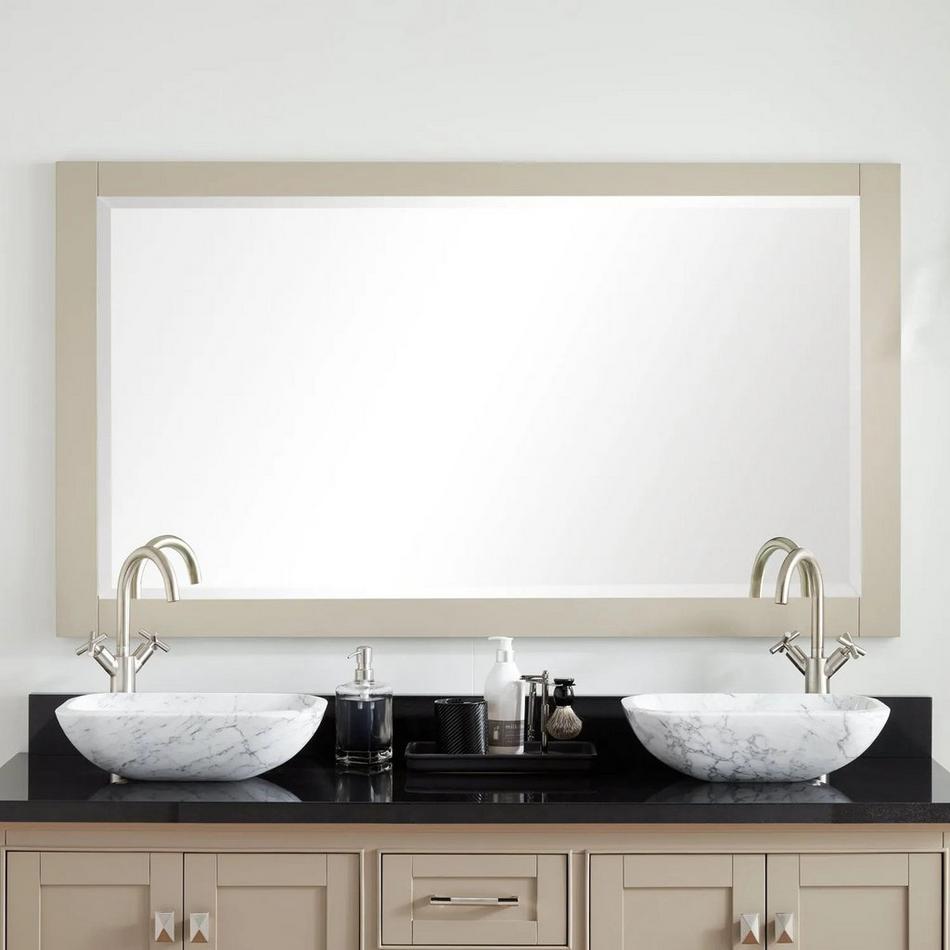 22" Fallbrook Vanity Mirror- Taupe, , large image number 1