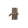 Shima Brass Dummy Interior Door Set - Lever Handle - Left Hand - Antique Brass, , large image number 0