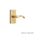 Shima Solid Brass Interior Door Set - Lever Handle - Dummy, , large image number 0