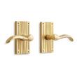 Shima Solid Brass Interior Door Set - Lever Handle - Passage - Left Hand, , large image number 0