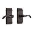 Griggs Bronze Passage Interior Door Set - Lever Handle - 2-3/8" Backset - Left Hand - Dark Bronze, , large image number 0