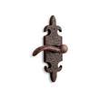 Cousteau Brass Dummy Interior Door Set - Lever Handle - Left Hand - Antique Copper, , large image number 0