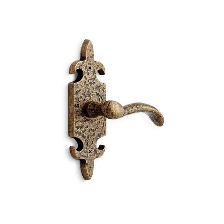 Cousteau Solid Brass Interior Door Set - Lever Handle - Dummy