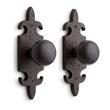 Cousteau Bronze Passage Interior Door Set - Knob - 2-3/8" Backset - Dark Bronze, , large image number 0