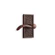 Traeger Brass Dummy Interior Door Set - Lever Handle - Left Hand - Antique Copper, , large image number 0