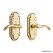 Marconi Solid Brass Interior Door Set - Lever Handle - Passage - Right Hand, , large image number 0