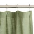 Cotton Shower Curtain -  Olive Green, , large image number 1