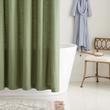 Cotton Shower Curtain -  Olive Green, , large image number 0
