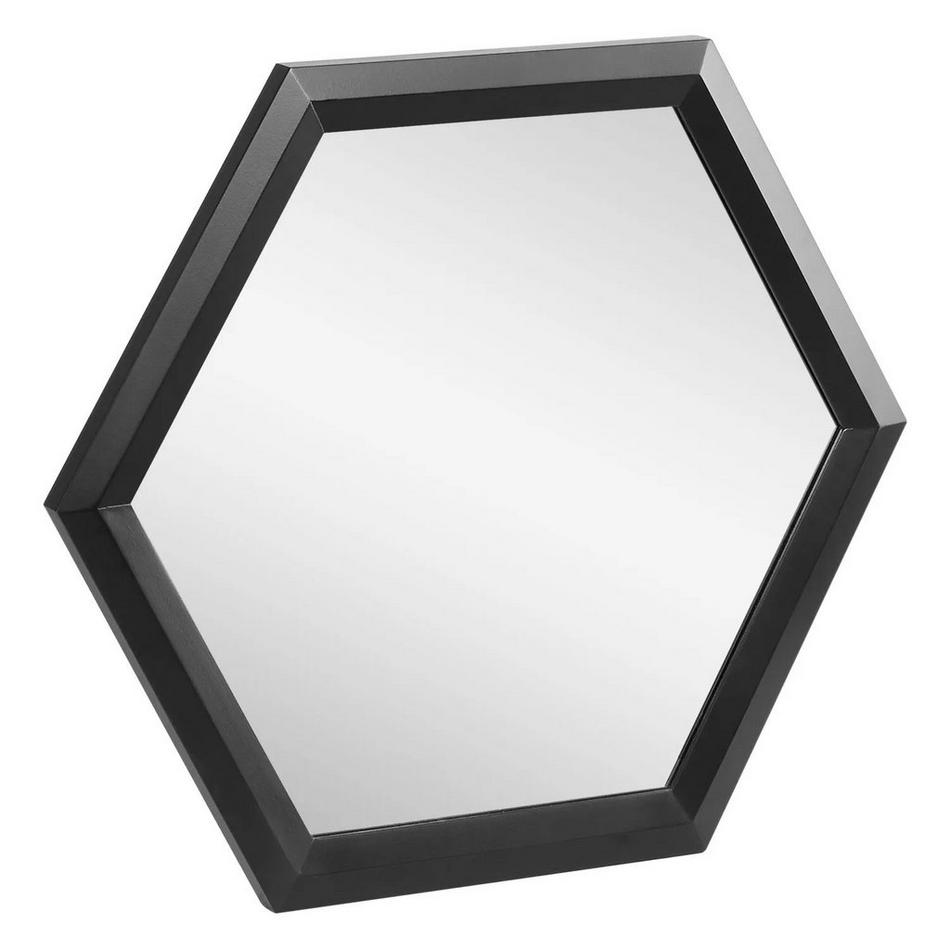 32" Radke Mahogany Vanity Mirror- Black, , large image number 2
