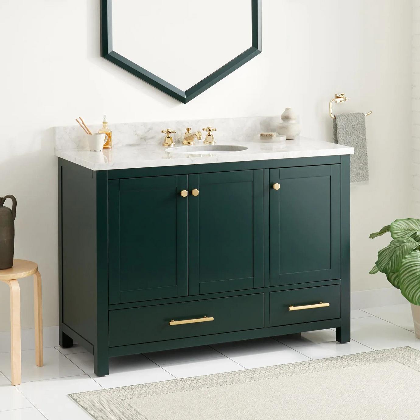 Green Bathroom Vanities | Signature Hardware | Signature Hardware