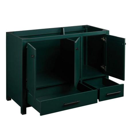 48" Radke Mahogany Vanity for Undermount Sink - Hunter Green