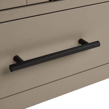 60" Radke Mahogany Vanity for Undermount Sink - Shoreline Gray